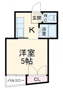 プチハウス【2階】の間取り