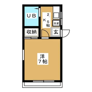 ハイムアサクラ【2階】の間取り