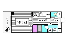 サクラビアIII【4階】の間取り