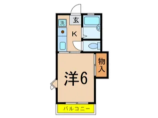 パ-クサイドクレ【2階】の間取り