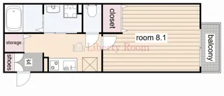 グローリア若葉台【1階】の間取り
