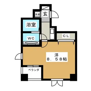 NOZY machiya【7階】の間取り
