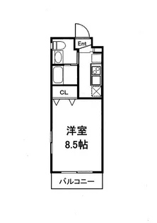 ピアコートTM新宿西落合【5階】の間取り