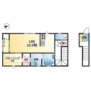 Mirai【1階】の間取り