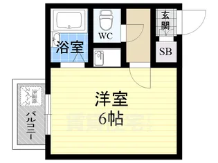 ヴァンテーヌ【2階】の間取り