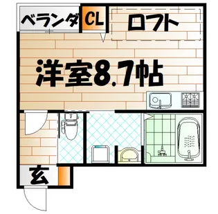 CLAN ONE【1階】の間取り