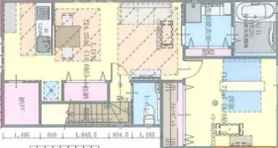 ナチュラルヴィレッジ柳町A棟【1階】の間取り