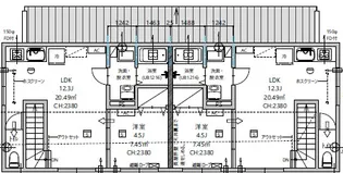 Rガレージ牛浜【2階】の間取り