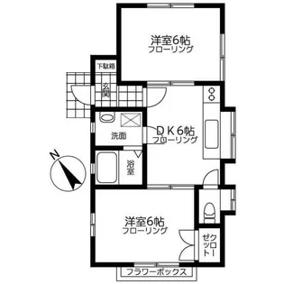 エスポワール【2階】の間取り
