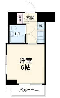 シルフィード衣笠【4階】の間取り