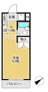 ライブヒルNAKAI【3階】の間取り