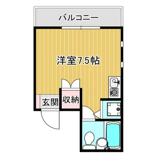 ビケンアーバンス【4階】の間取り