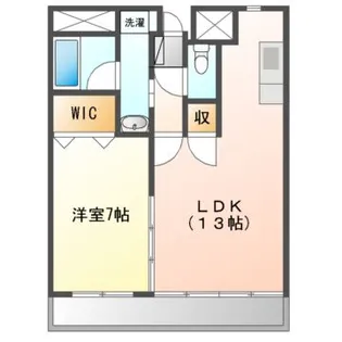 アドニスセンリ【5階】の間取り