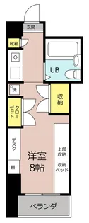 コルティーレ瑞穂【1階】の間取り