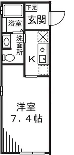 アーバンハウスII【1階】の間取り