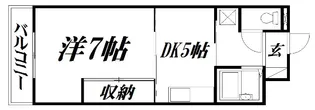 グランテット【1階】の間取り