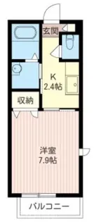 ウィンドミル【2階】の間取り
