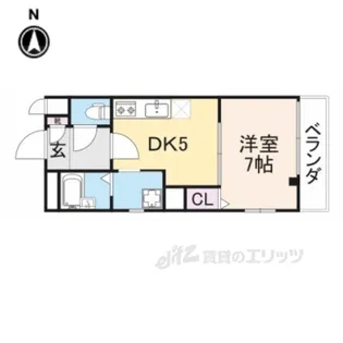 メルシー2000【7階】の間取り