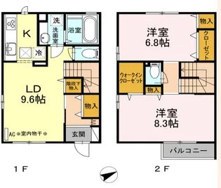 Maisonetteコウリョウ鎌倉山【1階】の間取り