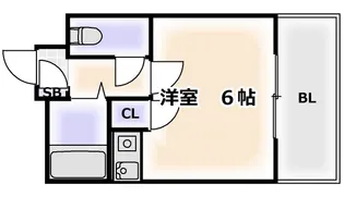 シャルマンフジ住吉壱番館【3階】の間取り