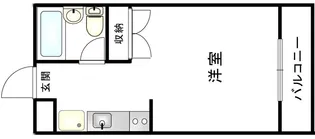 マンション河村【3階】の間取り