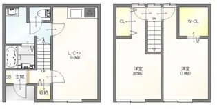 IKKA本町 A棟【1階】の間取り