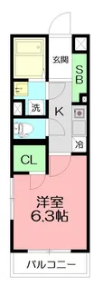 グランヒルズ【2階】の間取り