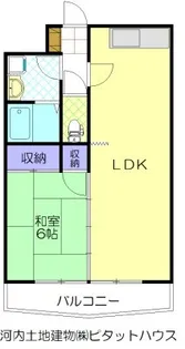 コーポサンライズ【3階】の間取り