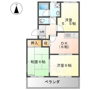 フォレストリバー【2階】の間取り