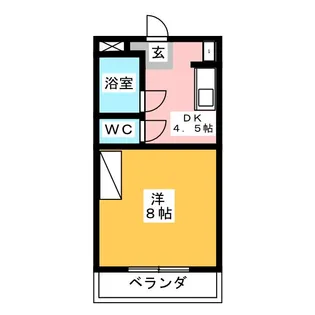 ドミールIII【3階】の間取り