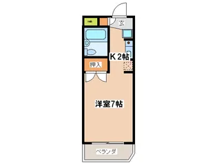 グリ-ンタウン向ヶ丘【2階】の間取り