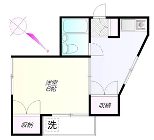 GRIFFIN祐天寺【1階】の間取り