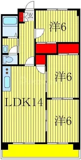 サンライフ倉橋【3階】の間取り
