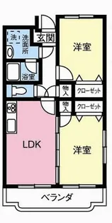 フレグランス【2階】の間取り