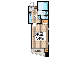 サンテラス池田山【10階】の間取り