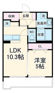 ルグラン(Legrand)【2階】の間取り