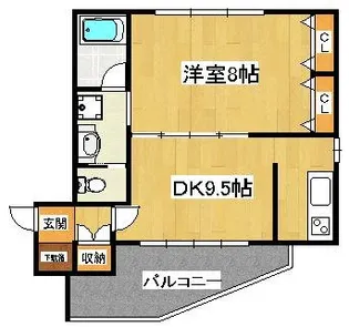 S FORT西船橋【4階】の間取り