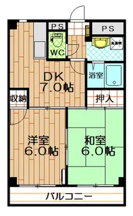 サンライズ久喜I【1階】の間取り
