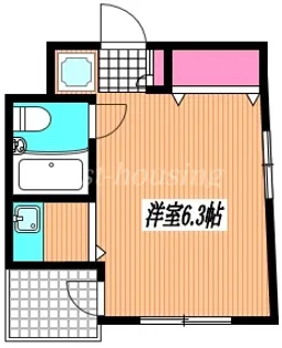 ハウスロード116【3階】の間取り