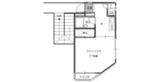 恵成ビル【2階】の間取り