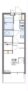 レオパレスパタータII【3階】の間取り