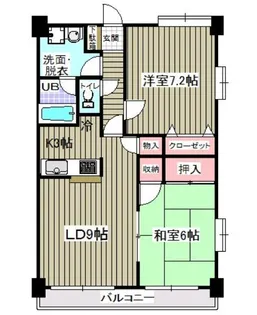 アウラ10【8階】の間取り