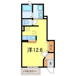 セレクトヒルズ上郷II【1階】の間取り