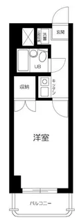 東日本橋フラワーハイホーム【6階】の間取り
