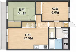 さくらマンション【2階】の間取り
