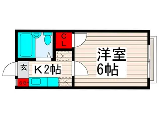 ミニオンハウス2【2階】の間取り