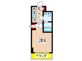 LOCS HIYOSHI【4階】の間取り