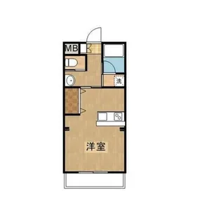 エスポワール坊ノ前B【1階】の間取り