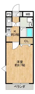 カリーノ【1階】の間取り