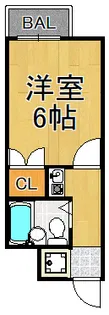 トロント80【2階】の間取り